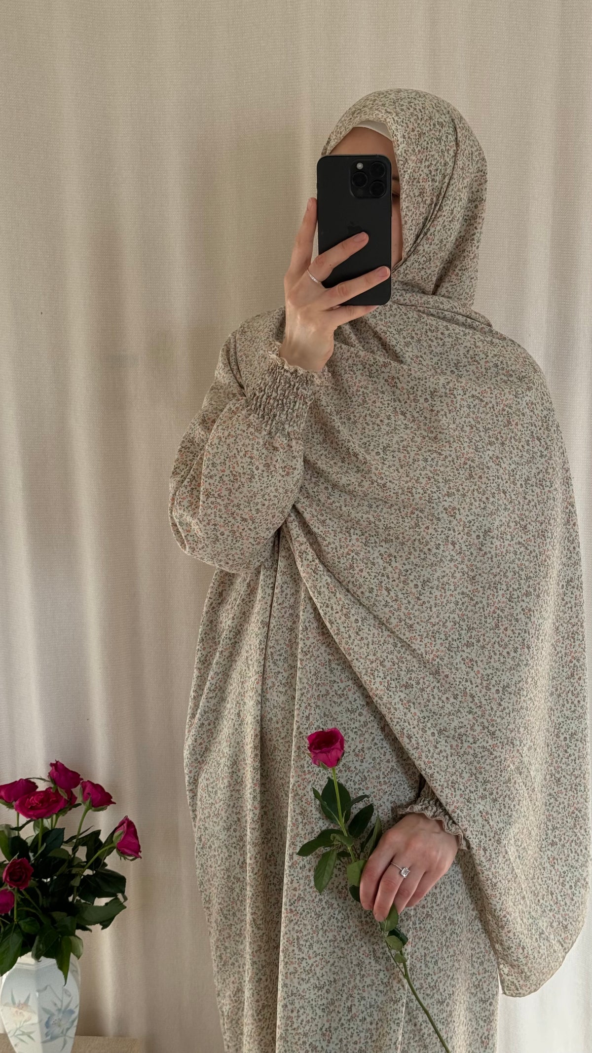 Mint Cotton Prayer Dress, Prayer clothes for women, Islamic Prayer dress, Prayer Outfit, Prayer Set, Prayer Hijab, Salah dress, Islamic Gift, Muslim clothing, Prayer abaya