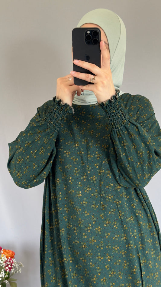 Green Prayer Dress, Prayer Dress Set, High Quility Prayer Dress, Muslim Women Gift, Abaya Full Body Cover Dress, Hajj Dress, Prayer Outfit