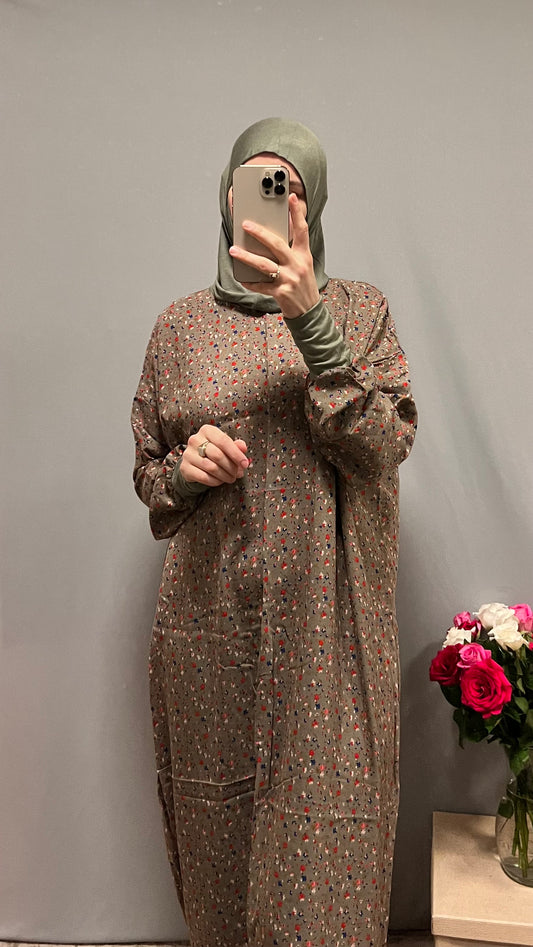 Prayer Abaya with attached hijab, Muslim Women Prayer Dress, One Piece Prayer dress, Islamic gifts, Salah dress, Prayer set, Prayer outfit,Prayer clothes for women, Islamic Prayer dress