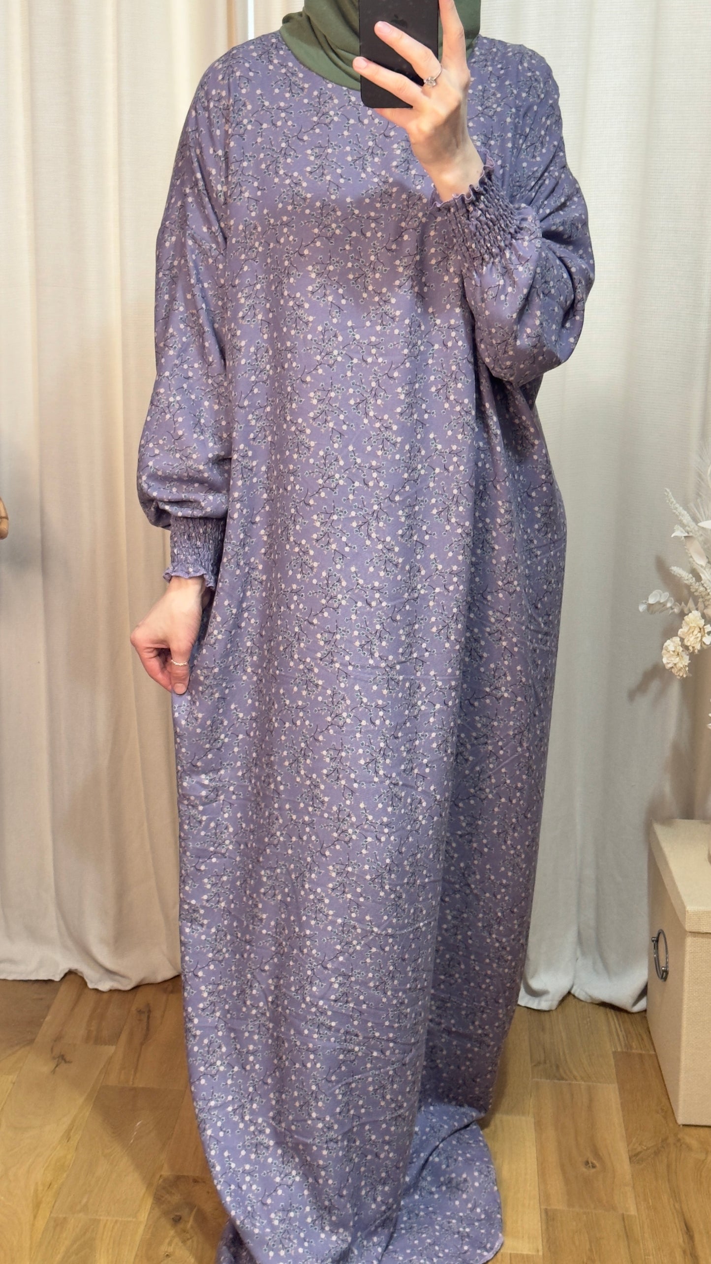 Purple one Piece Prayer Dress , Prayer Dress Set, High Quility Prayer Dress, Muslim Women Gift, Abaya Full Body Cover Dress, Hajj Dress, Prayer Outfit