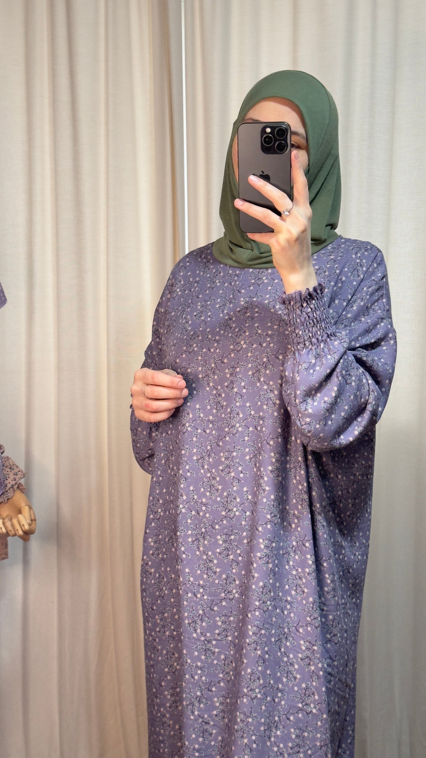 Purple one Piece Prayer Dress , Prayer Dress Set, High Quility Prayer Dress, Muslim Women Gift, Abaya Full Body Cover Dress, Hajj Dress, Prayer Outfit