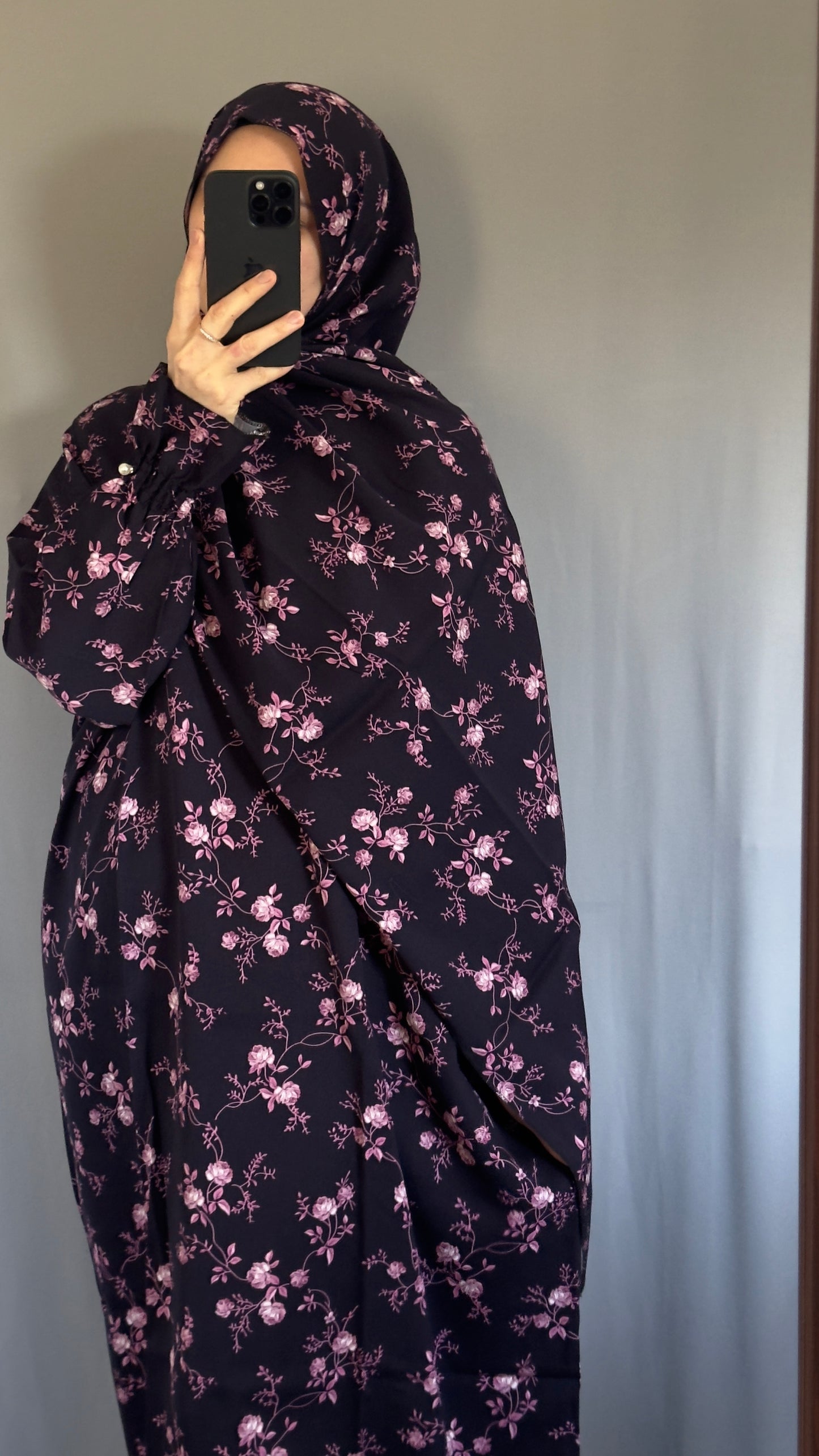 Luxury Prayer Dress / Overhead Abaya / Prayer Abaya Set / Prayer Dress for Woman / Prayer Clothes Muslim / Prayer Gown / Prayer Outfit/ Salah Dress / Namaz Dress