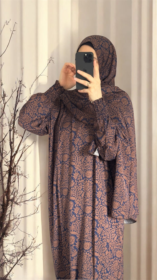 Eid gift / Overhead Abaya / Prayer Abaya Set / Prayer Dress for Woman / Prayer Clothes Muslim / Prayer Gown / Prayer Outfit/ Salah Dress / Namaz Dress