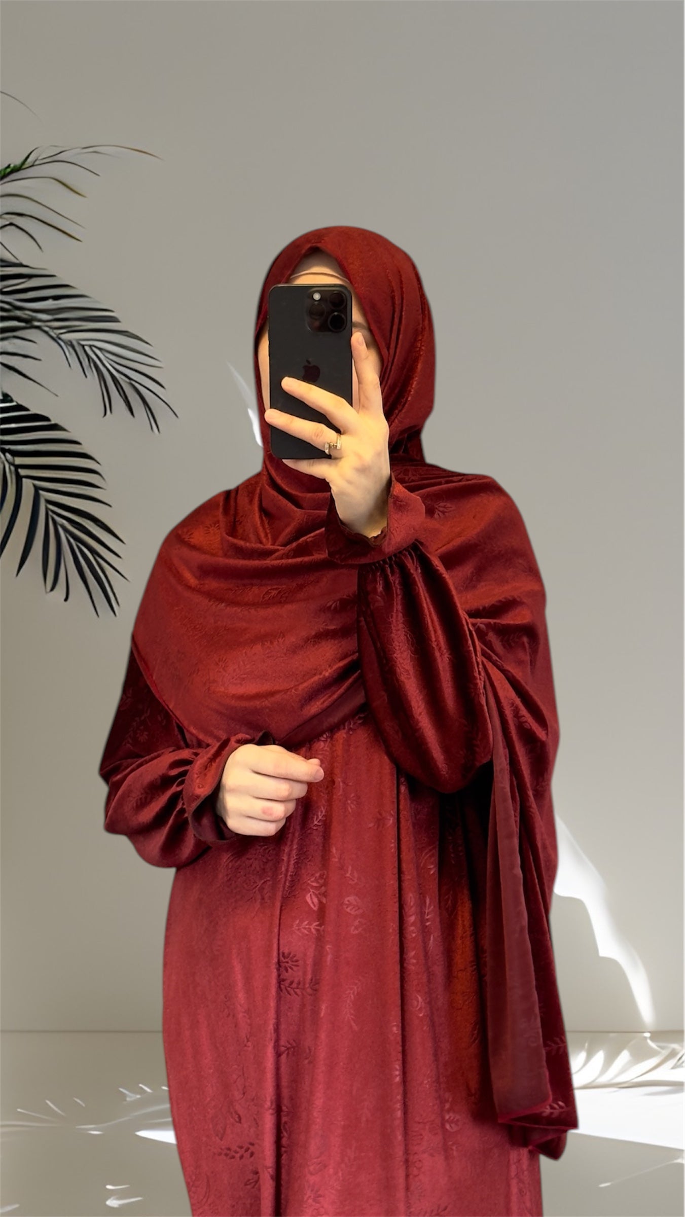 Luxury Velvet Warm Prayer Dress, Prayer clothes for women, Islamic Prayer dress, Prayer Outfit, Prayer Set, Prayer Hijab, Salah dress, Islamic Gift, Muslim clothing, Winter Abaya