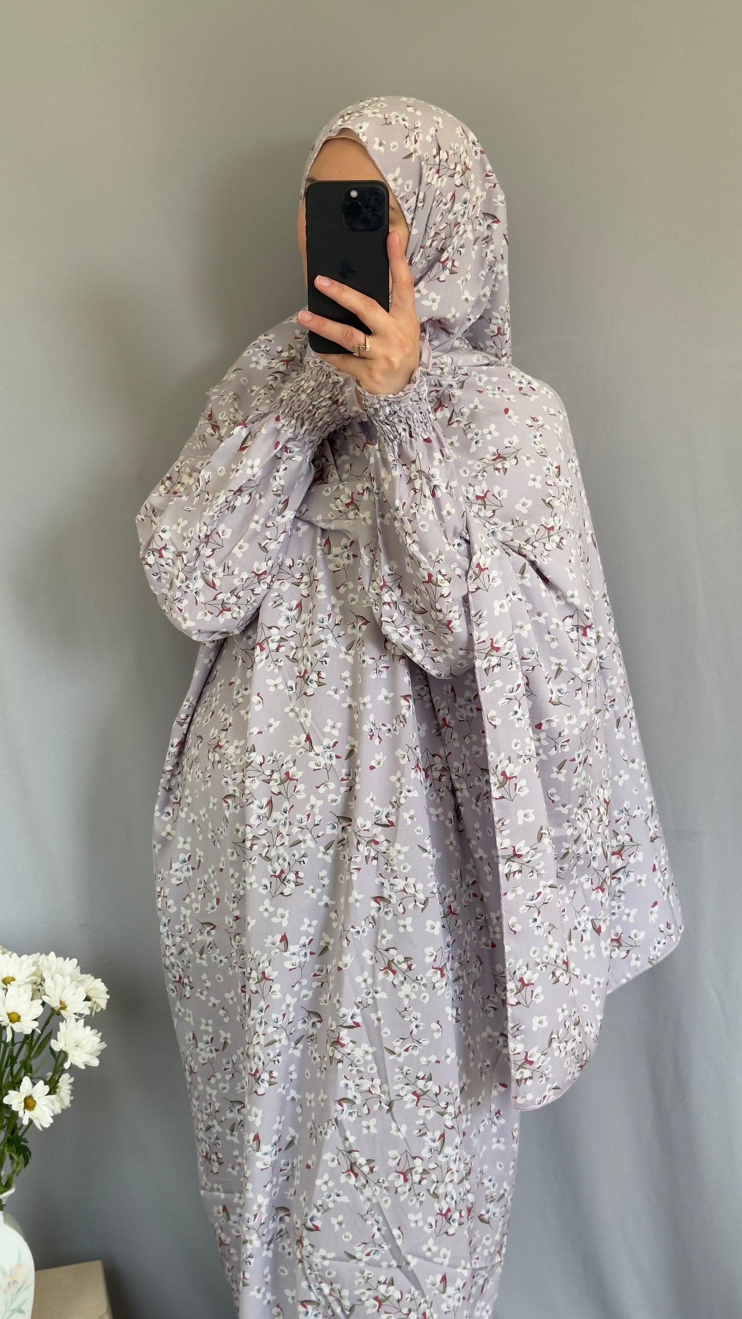 Lily Purple Prayer Dress, Prayer Jilbab, Prayer Abaya, Two Piece Prayer dress muslim, Salah dress, Prayer set, Prayer outfit, Prayer clothes woman, Muslim Prayer dress, Islamic gift