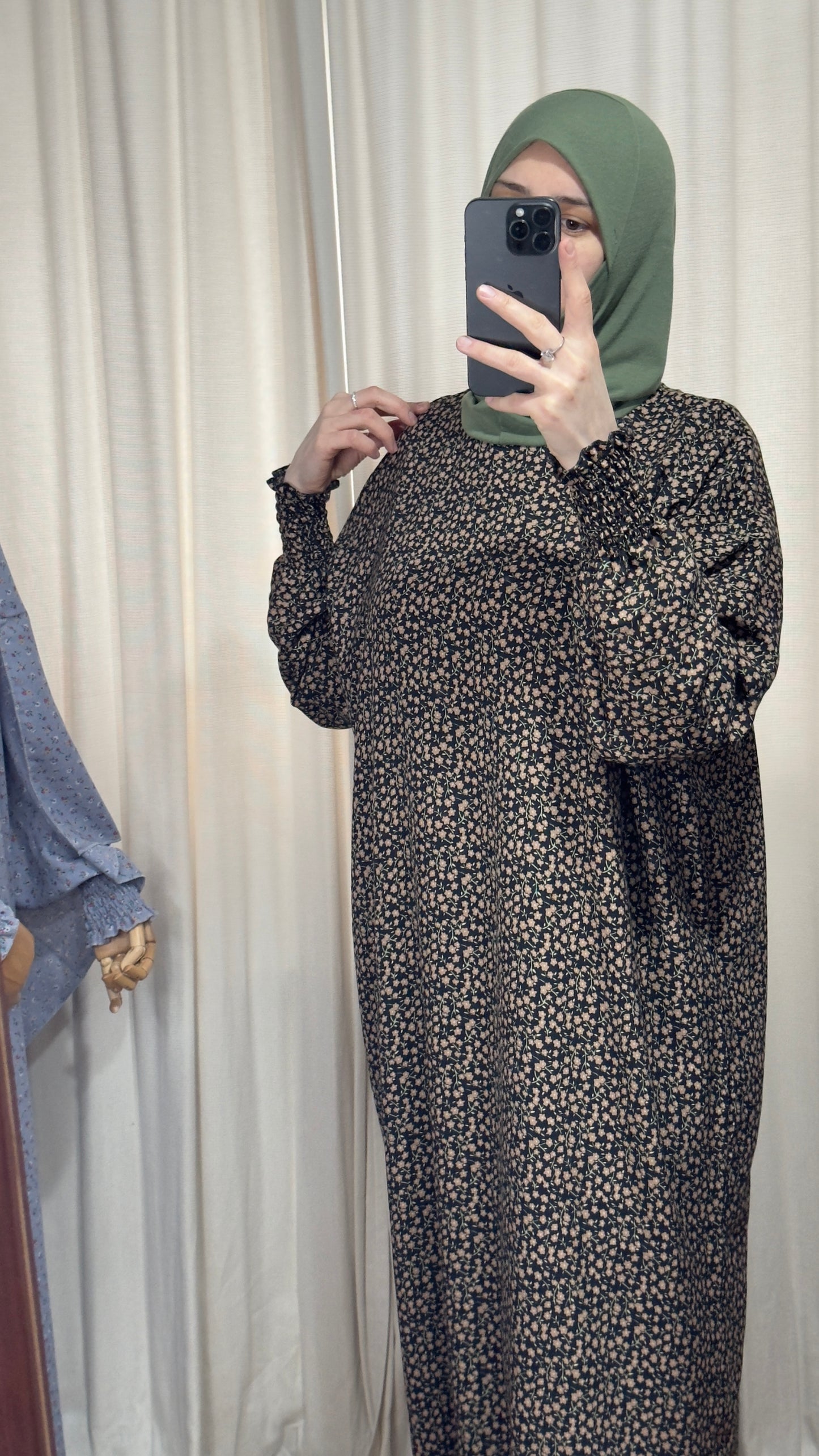 Black One Piece Prayer dress, Prayer Dress Set, High Quility Prayer Dress, Muslim Women Gift, Abaya Full Body Cover Dress, Hajj Dress, Prayer Outfit