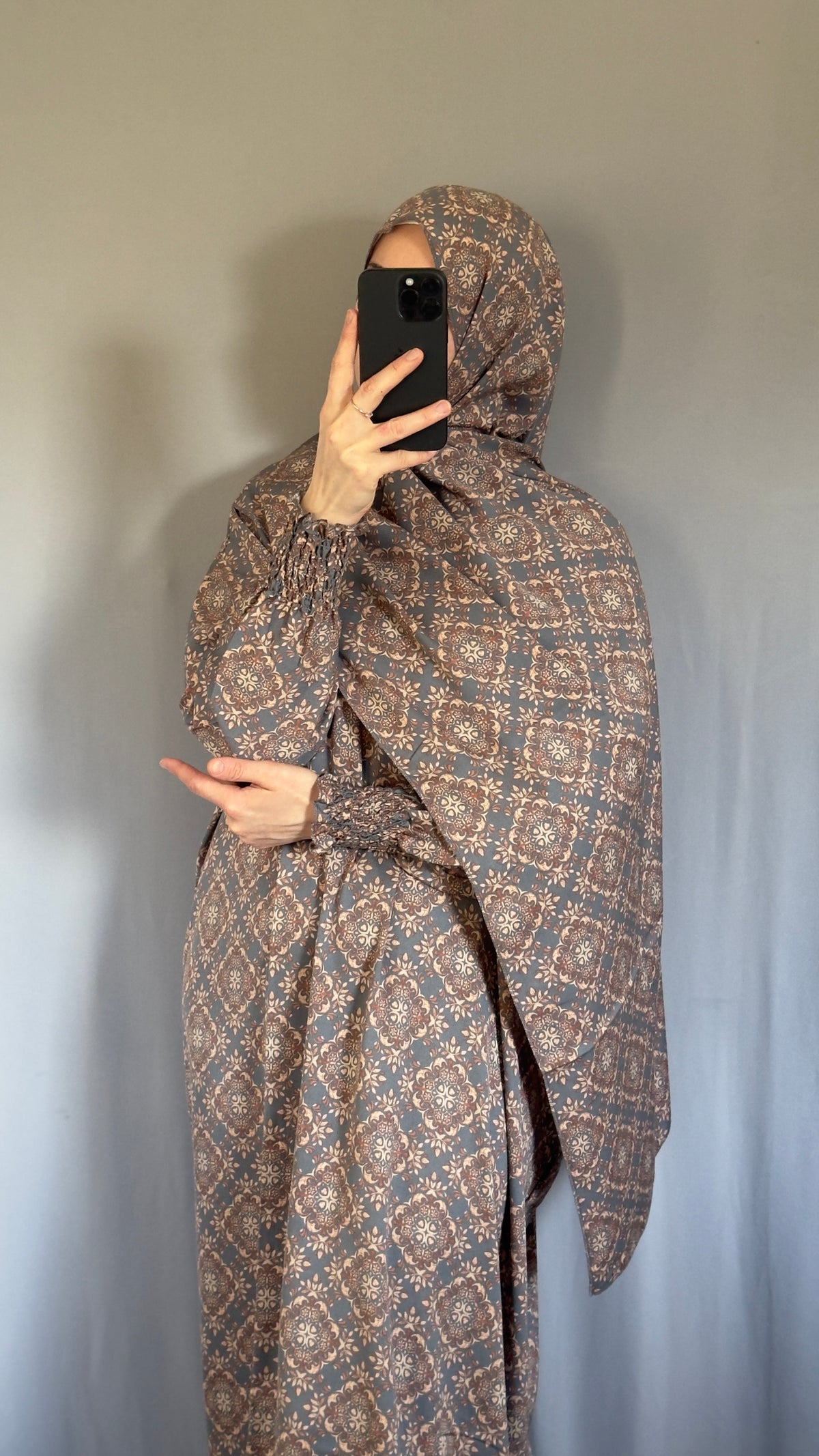 Elegant Prayer Dress, Prayer Outfit, Maxi Dress, Khimar, Islamic Dress, Prayer Abaya, Prayer set, Islamic gift, PrayerHijab, Umrah Abaya, Ramadan Abaya, One Size Prayer Dress
