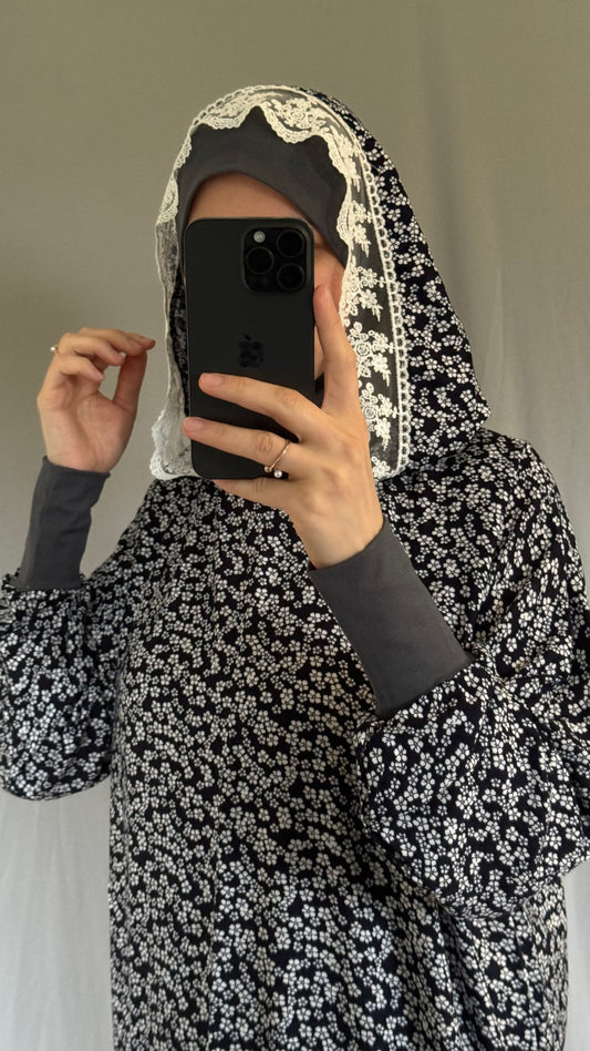Prayer clothing / abaya gift set / clothes for prayer / prayer dress / plus size one piece pray clothes / cotton prayer robe/ prayer abaya ,Hooded Prayer Dress