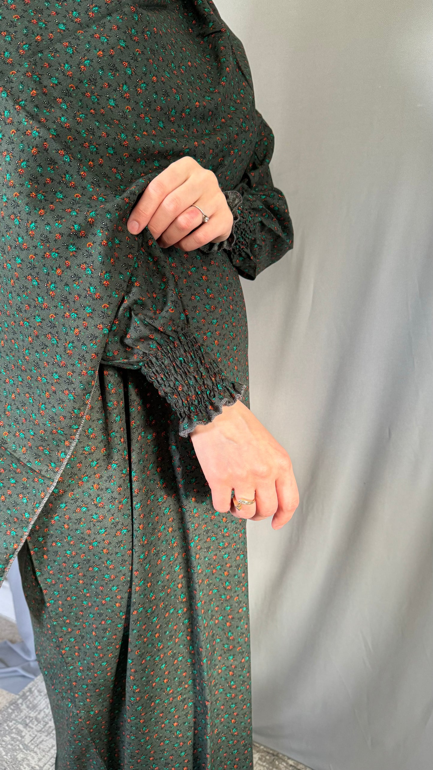 Elegant Green Prayer Dress, Prayer Outfit, Maxi Dress, Khimar, Islamic Dress, Prayer Abaya, Prayer set, Islamic gift, PrayerHijab, Umrah Abaya, Ramadan Abaya, One Size Prayer Dress