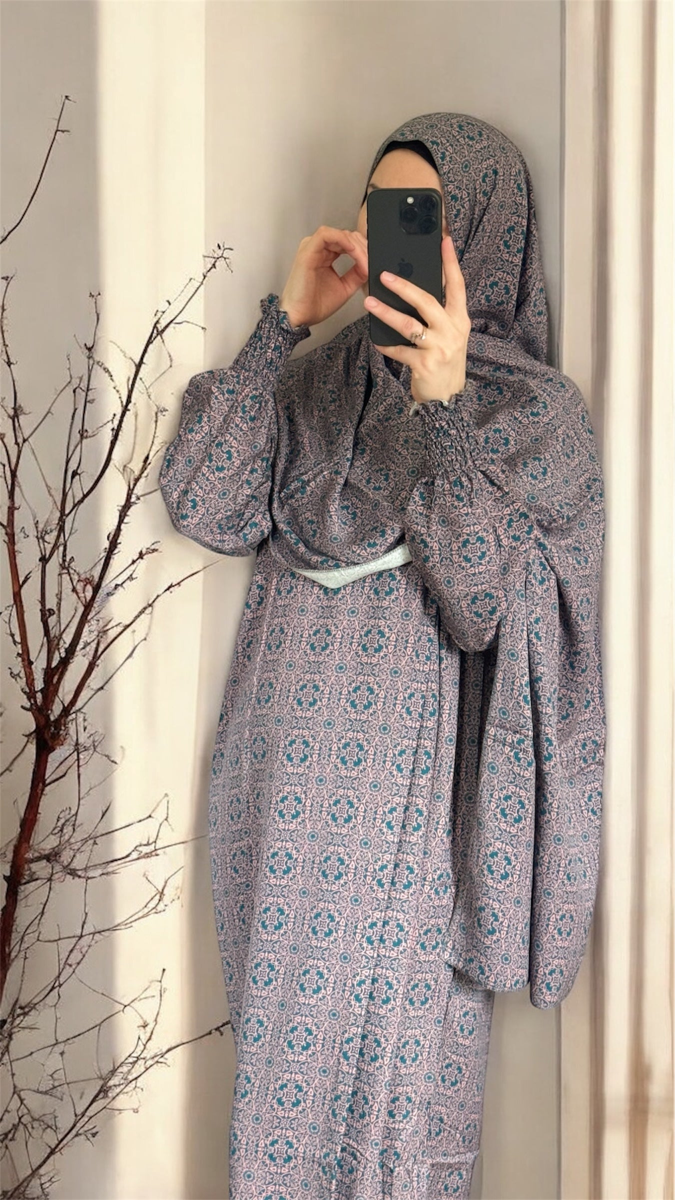 Eid gift / Overhead Abaya / Prayer Abaya Set / Prayer Dress for Woman / Prayer Clothes Muslim / Prayer Gown / Prayer Outfit/ Salah Dress / Namaz Dress