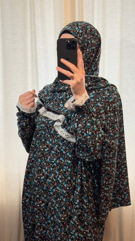 Luxury Cotton Prayer Dress, Prayer clothes for women, Islamic Prayer dress, Prayer Outfit, Prayer Set, Prayer Hijab, Salah dress, Islamic Gift, Muslim clothing, Prayer abaya