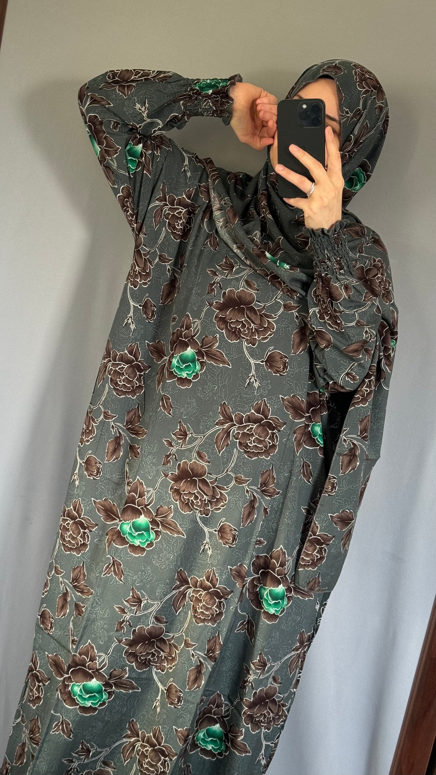 Luxury Prayer Hijab, Elegant Prayer Dress, Prayer Outfit, Maxi Dress, Khimar, Islamic Dress, Prayer Abaya, Prayer set, Islamic gift, Abaya & Hijab, White Abaya