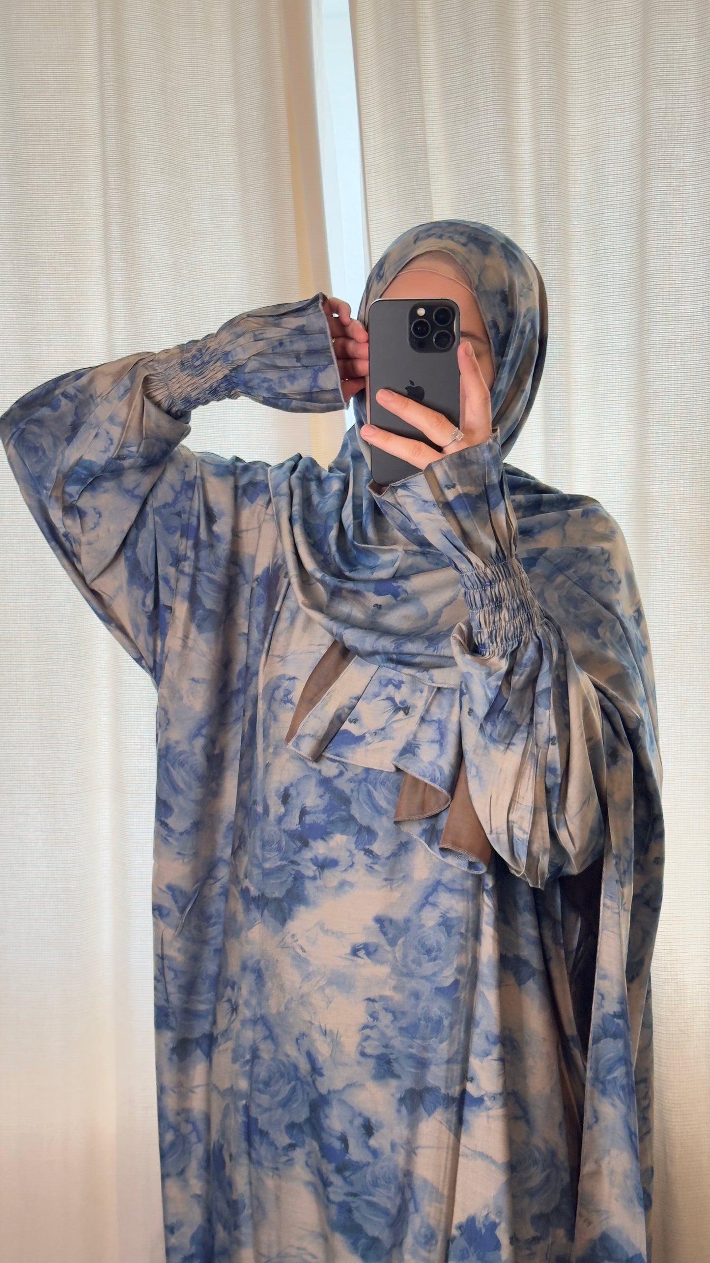 Luxury Silk Prayer Dress, Prayer abaya, Islamic Prayer dress, Prayer clothes for women, Prayer Outfit, Prayer Set, Prayer Hijab, Salah dress, Islamic Gift, Muslim clothing,