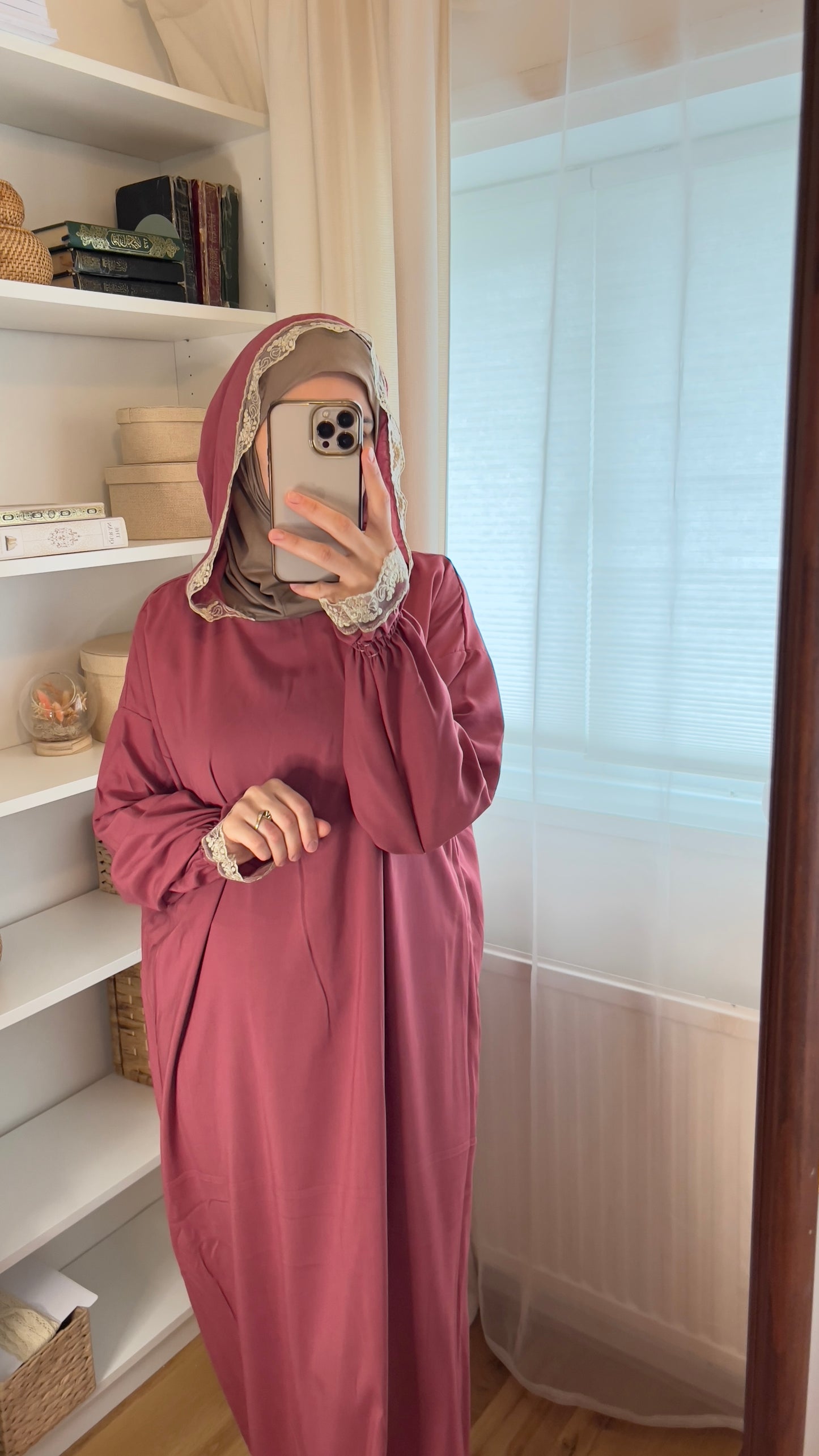 One piece Prayer Dress, Prayer Dress Set, High Quility Prayer Dress, Muslim Women Gift, Abaya Full Body Cover Dress, Hajj Dress, Prayer Outfit