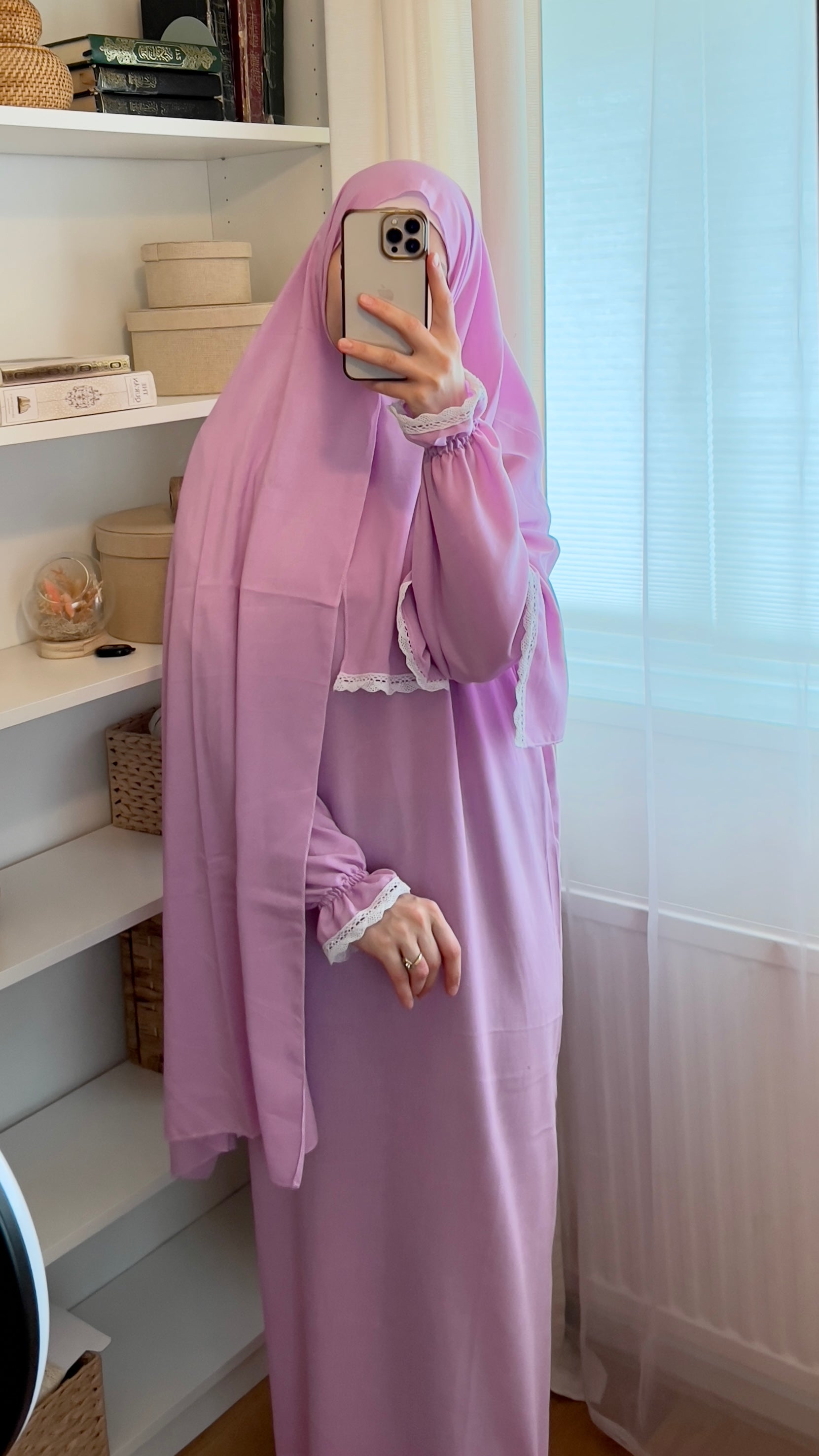 Prayer Jilbab, Overhead Khimar, Muslim Women Prayer Dress, One Piece A ...