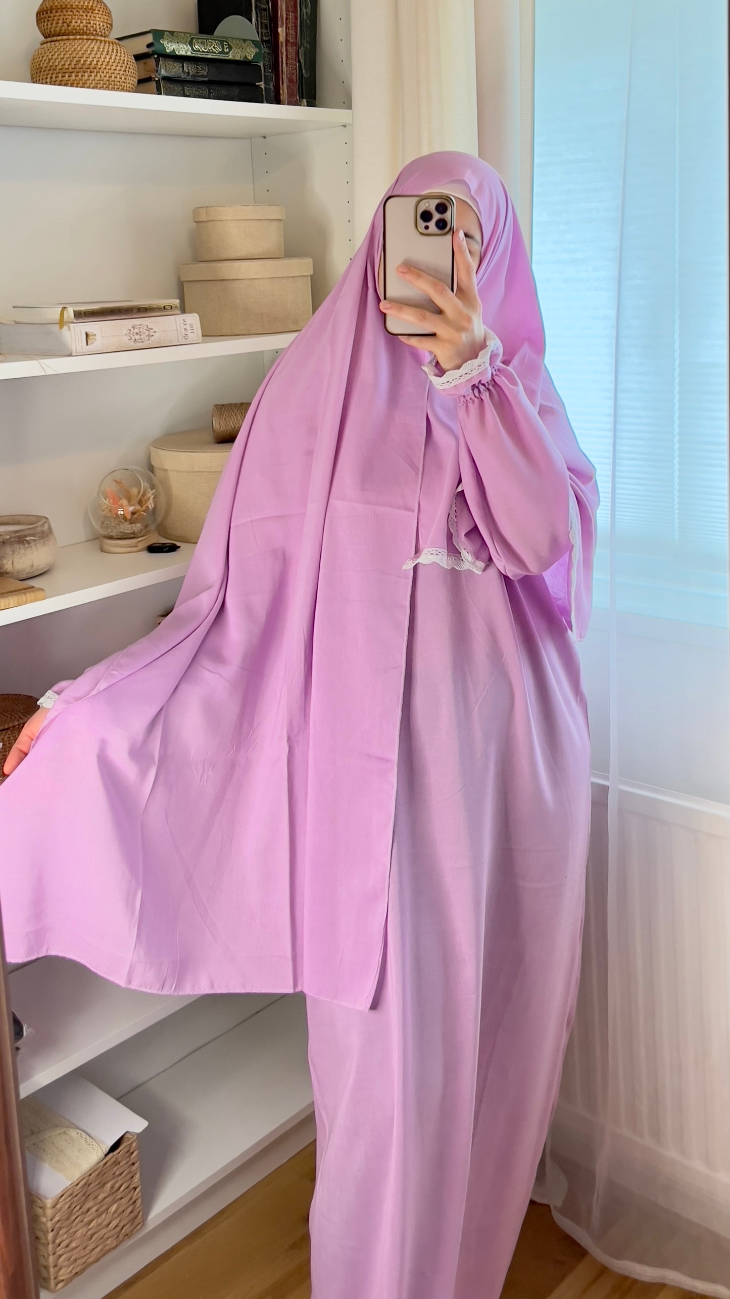 Prayer jilbab, Overhead Khimar, Muslim Women Prayer Dress, One Piece Abaya, Islamic Burga, Prayer Dress for Woman / Prayer Clothes Muslim / Prayer Gown / Prayer Outfit/ Salah Dress / Namaz Dress / eid gift